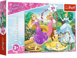 Trefl Puzzle 30 elementów Być Księżniczką Disney Princess 182675