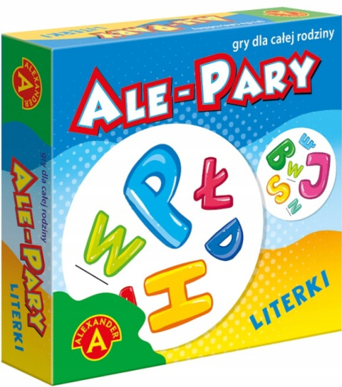 Alexander Ale Pary Literki Gra Pamięciowa 26436