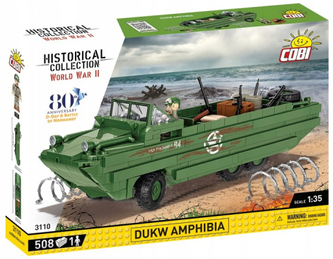 Cobi Klocki Historical Collection DUKW Duck Amfibia 3110