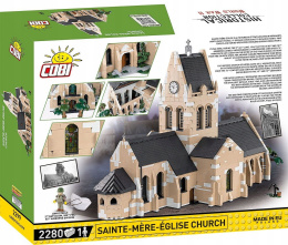 Cobi Klocki Historical Collection Kościół Sainte-Mre-glise 2299