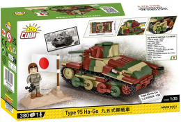 Cobi Klocki Historical Collection Type 95 Ha-Go Japoński Czołg 3115