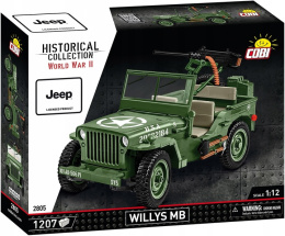 Cobi Klocki Historical Collection World War II Jeep Willys MB 2805