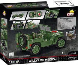 Cobi Klocki Historical Collection Jeep Willys MB Medical 2806