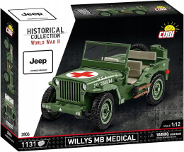 Cobi Klocki Historical Collection Jeep Willys MB Medical 2806