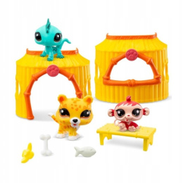 Littlest Pet Shop Zestaw Dżungla 3 Figurki LPS00515