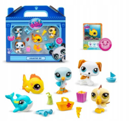 Littlest Pet Shop Zestaw Plaża 5 szt Figurek LPS00517