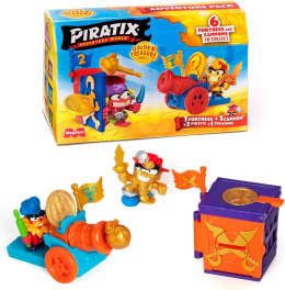 Piratix Treasure Seria Golden Adventure Pack 1 szt Armata i Fort