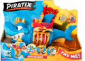 Piratix Zestaw Treasure Seria Golden Okręt Piracki King Shark