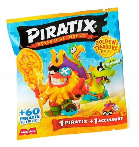 Piratix Treasure Seria Golden Saszetka z Figurką - 1 szt