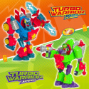 Super Zings Things Zestaw Robot Turbo Warrior Power Transformujący