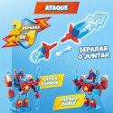 Super Zings Things Zestaw Robot Turbo Warrior Power Transformujący