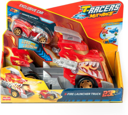 T-Racers Zestaw Mix & Race Fire Launcher Truck