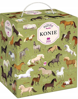 CzuCzu Puzzle Konie 200 elementów 7+ 91804