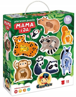 CzuCzu Moje Pierwsze Puzzle Mama i Ja 18m+ 93129