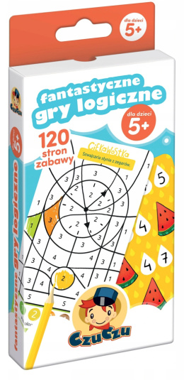 CzuCzu Fantastyczne Gry Logiczne Łamigłówki 5+ 39539