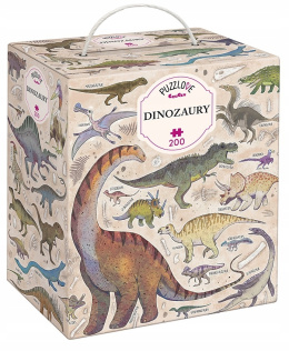 CzuCzu Puzzle Rodzinne Dinozaury 200 elementów 7+ 92306