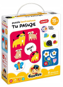 CzuCzu Puzzle Kontrastowe Tu Pasuje 15m+ 92009