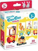 CzuCzu Puzzle Cyferki 20 elementów 3+ 90043