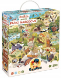 CzuCzu Dzikie Puzzle Parki Narodowe 200 elementów 6+ 92498