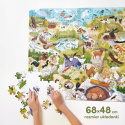 CzuCzu Dzikie Puzzle Parki Narodowe 200 elementów 6+ 92498