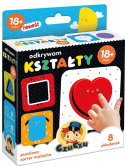 CzuCzu Puzzle Odkrywam Kształty Sorter Malucha 18m+ 90661