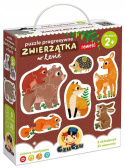 CzuCzu Puzzle Progresywne Zwierzątka w Lesie 2+ 91835