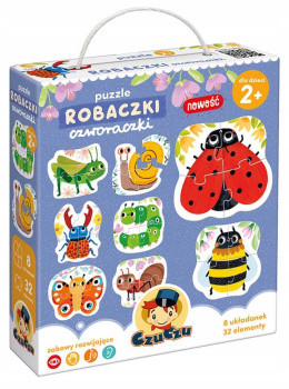 CzuCzu Puzzle Robaczki Czworaczki dla Dzieci 2+ 91828