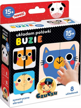 CzuCzu Układam Połówki Buzie Symetryczne 15m+ 91231