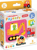 CzuCzu Moje Pierwsze Puzzle Układam Pojazdy 2+ 90890