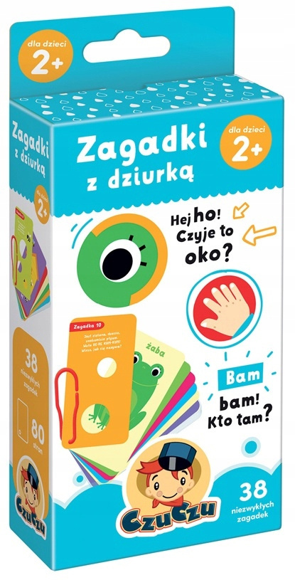 CzuCzu Zagadki z Dziurką Dla Dzieci 2+ 73616