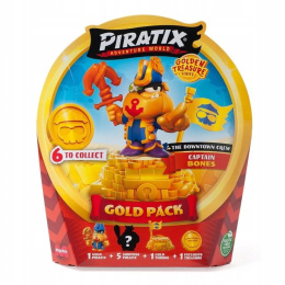 Piratix Gold Pack The Downtown Crew + Kapitan Bones 6 Figurek