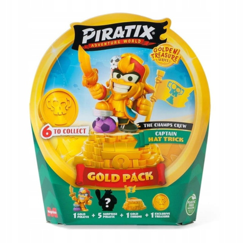 Piratix Gold Pack The Champs Crew + Kapitan Hat Trick 6 Figurek