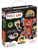 CzuCzu Puzzle Kreatywne Robot Lab 63 Elementy 92269