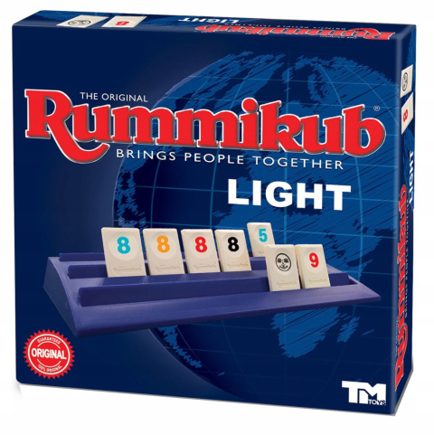 Gra Rummikub Light Rodzinna Wersja PL LMD3605