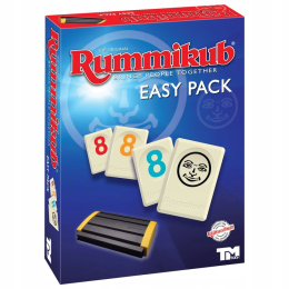 Gra Rummikub Easy Pack Travel Podróżna Planszowa PL Tm Toys LMD9682