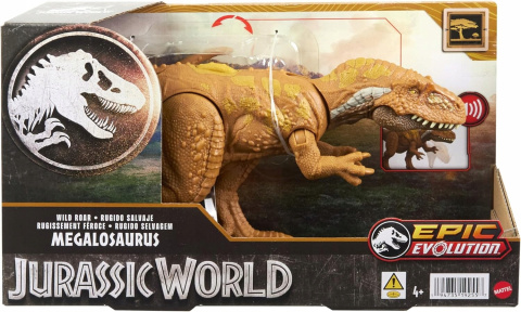 Jurassic World Epic Evolution Dinozaur Megalosaurus Dźwięk HTK73