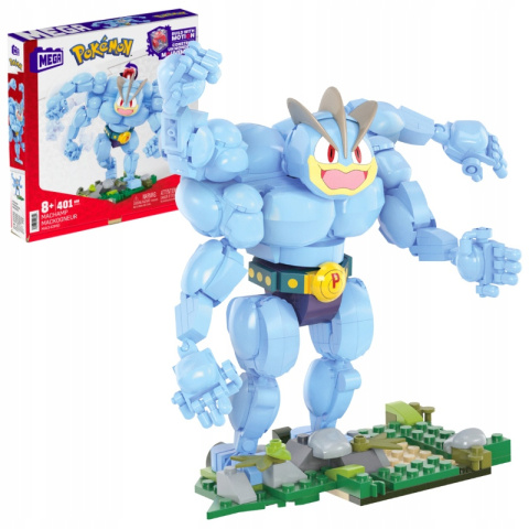 Klocki Mega Construx Pokemon Machamp Figurka Ruchoma 401el. HTH70