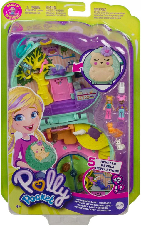 Polly Pocket Zestaw Leśna Kawiarnia Jeża GTN15