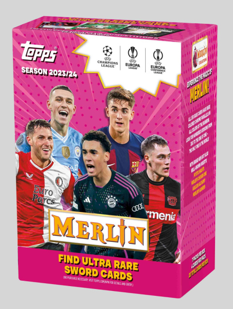 Topps Cards Official 2023/2024 UCC Merlin Value Box