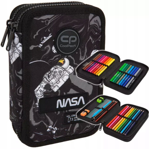 Coolpack Piórnik Dwukomorowy z Wyposażeniem Jumper 2 Astronaut F066932