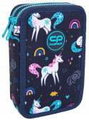 Coolpack Piórnik Dwukomorowy z Wyposażeniem Jumper2 MRs UnicornF066935