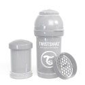 TwistShake Butelka antykolkowa 180 ml Szara 0m+