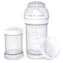 TwistShake Butelka antykolkowa 180 ml Biała 0m+