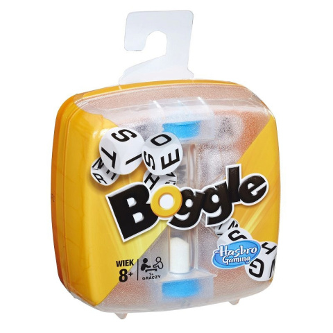 Boggle Gra Słowna Classic Rodzinna Podróżna Hasbro