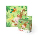 Dodo Puzzle 16 elementów Małpa Małpka 241056