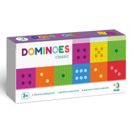 Dodo Domino Klasyczne 28 elementów Cyfry i Kolory 41902