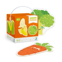Dodo Puzzle Pierwsze Baby Owoce i Warzywa 2-3-4 el 240905