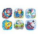 Dodo Puzzle Pierwsze Baby Transport 2-3-4 elementy 240912