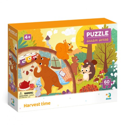 Dodo Puzzle Pory Roku 60 el. Czas Zbiorów 243524