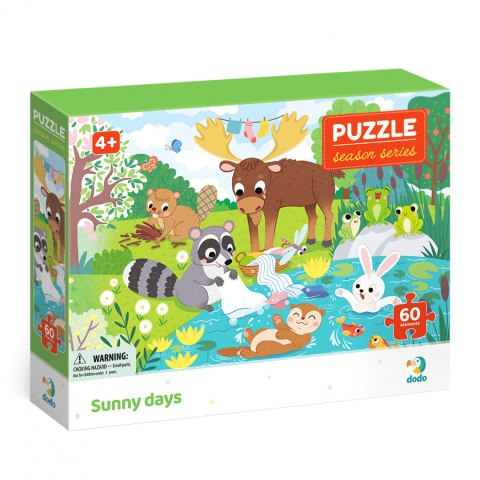 Dodo Puzzle Pory Roku 60 el. Letnie Dni 243517